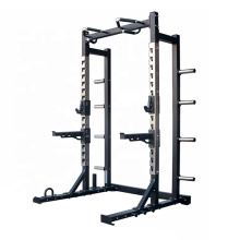 Power cage squat rack pull-up bar multi functional